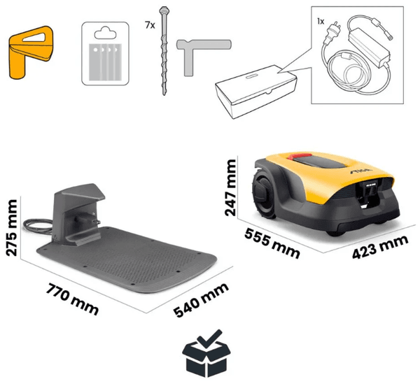 STIGA A 6v Kabelfri robotgressklipper 